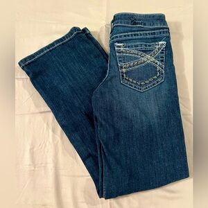 Girls Bootcut Ariat jeans. Sz 8R